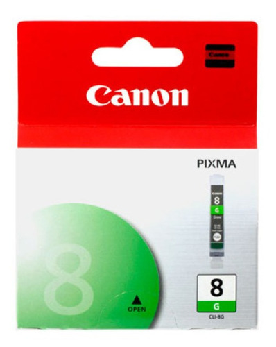 Cartucho Canon Cli-8g Original Impresora Tinta Verde