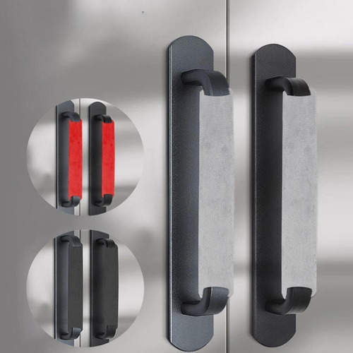2x Mango De Refrigerador Cubre Mangas Protectores Balck