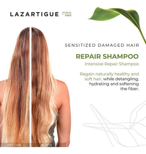 Lazartigue Champ Reparador | Tratamiento De Queratina Vegeta