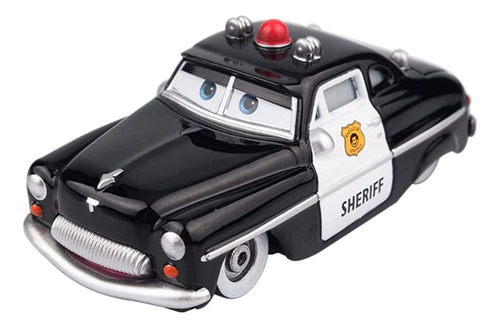 Set De Juego King Sheriff Alloy Car, Regalo Para Niños Y Niñ