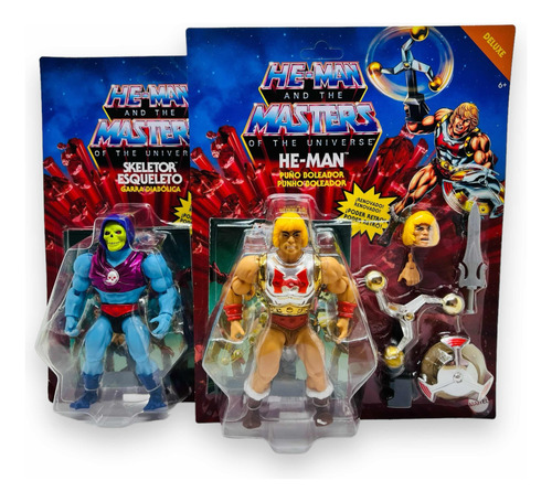 He-man Y Skeletor Masters Of The Universe Origins Combo Motu