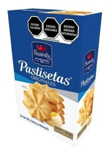 Suandy Pastisetas Galletas De Mantequilla 750 Gramos