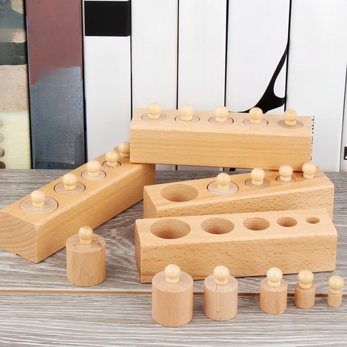 Juguetes Educativos Para Niños Con Forma De Cilindro De Ench