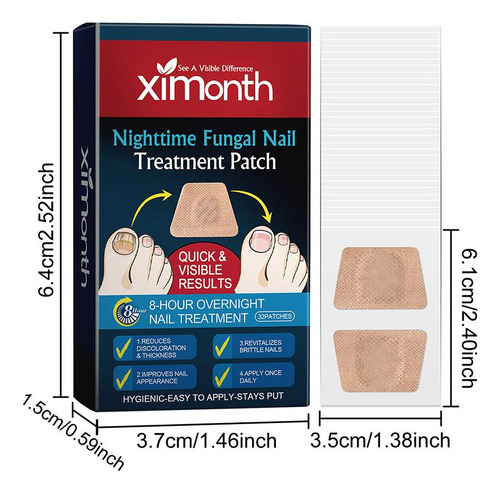 Adesivo Para Cuidados Com As Unhas 32 Peças