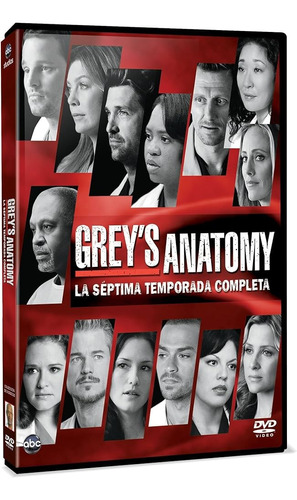 Greys Anatomy Temporada 7 Dvd Original Nueva Sellada