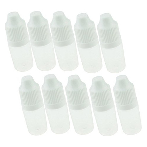 Botellas De Plástico Transparente 5ml Con Gotero