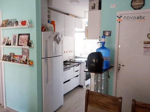 Imagem 7 de 18 de Apartamento Com 2 Dormitórios Para Alugar, 39 M² Por R$ 1.000/mês - Vila Lutécia - Santo André/sp - Ap1035