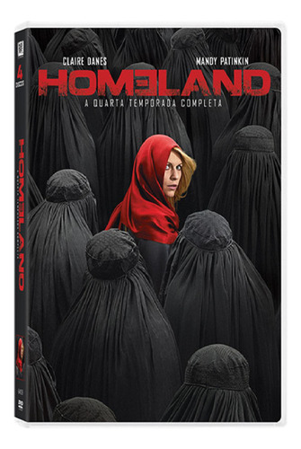 Dvd Homeland 4ª Temporada - Suspense Espionagem - 12 Ep.