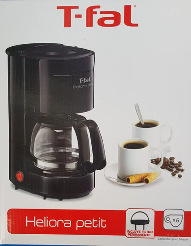 Cafetera T-fal Cm3218mx De 6 Tazas Filtro Permanente!!!! | Meses sin  intereses