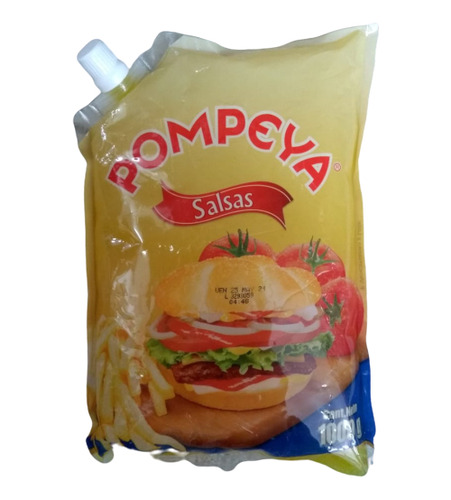 Mostaza Bolsa 1000g Pompeya - g a $11