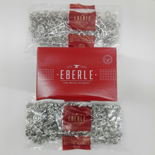 Broche Doble Aro 11mm Eberle X 200un + Matriz De Colocación