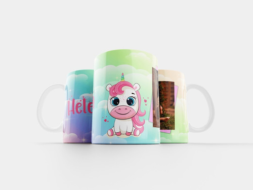 Imagem 7 de 7 de Caneca De Plástico Personalizada Infantil - Escolinha