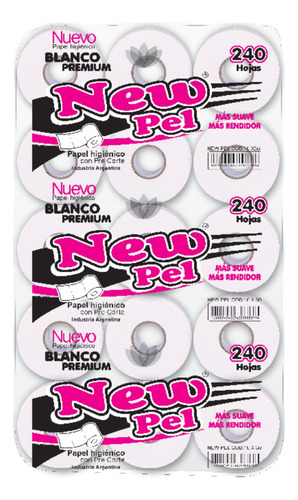 Papel Higienico New Pel Premium 80mts X30 U. Oferta