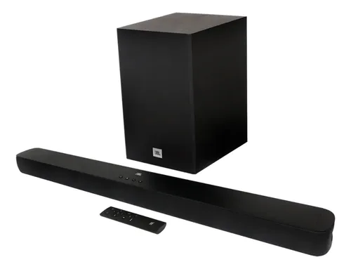 Soundbar JBL Bar 2.1 Canais com Subwoofer e Bluetooth - Foto oficial e menor preço