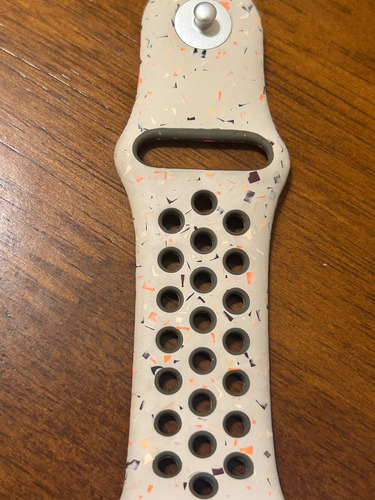 Apple Watch Serie 10 46mm Impecable Rose Gold Silicona Beige Rosa (Usado)