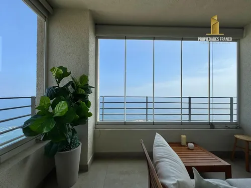 Arriendo Loft Moderno 1d 1b Vista Al Mar Reñaca Norte