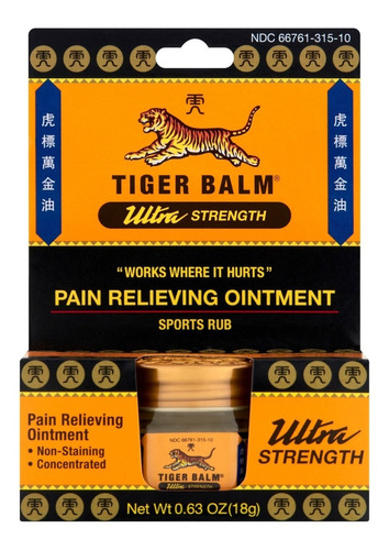 Pomada Tiger Balm Ultrastrength