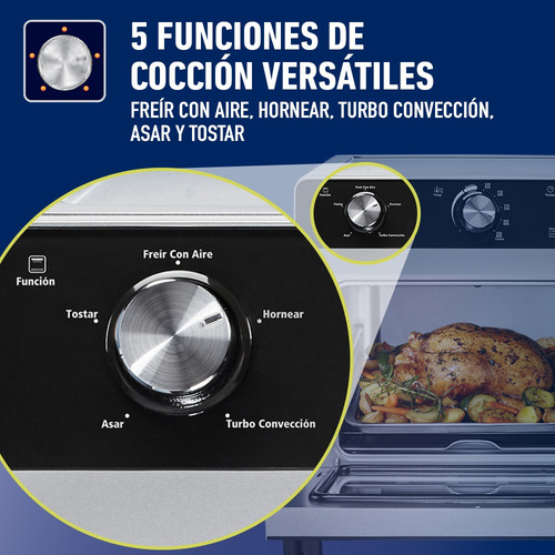 Horno Con Freidora De Aire Oster® Tssttvmaf1
