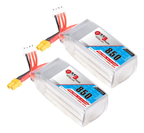 Gaoneng 2pcs Gnb 850mah 3s 11.1v 80c Lipo  B097skvhpk_260424