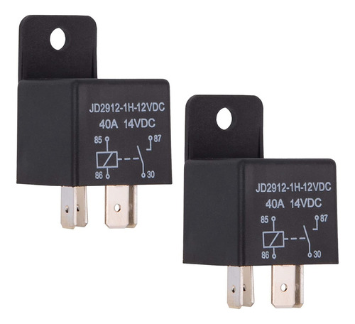 Kit De Relés De 4 Pines, 12 V, 40 A, 2 Paquetes De Relés, Mo