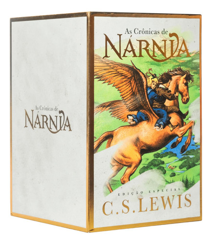 Box 7 Livros As Crônicas De Nárnia | Capa Dura | Edição De Luxo