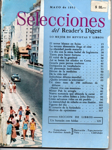 Selecciones Del Reader´s Digest Nº150 Mayo 1953