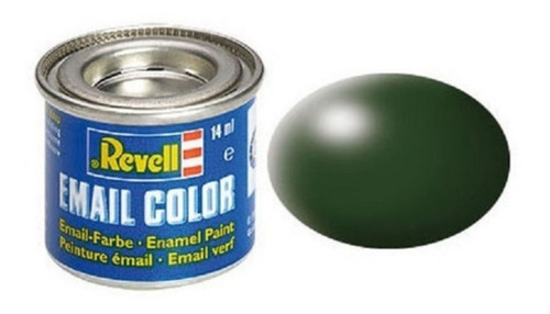 Revell Email Color 363 Seda Verde Oscuro Satinado La Plata
