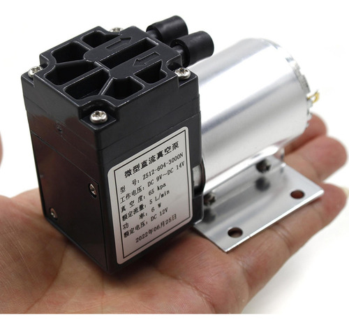Bs Mini Bomba De Ar Motor 5l/min Sucção A Vácuo 65-120kpa