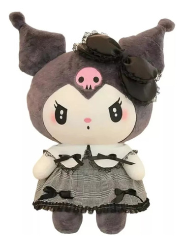 Peluche Personaje Animado Kuromi Uniforme My Melody Sanrio