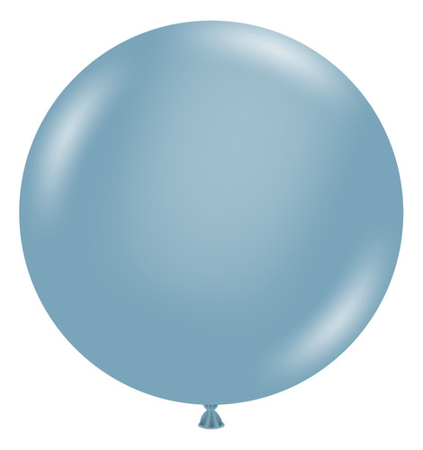 Tuftex Balloons Globos Premiun De Látex  Blue Slate R36