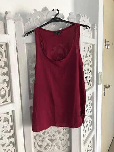 Musculosa Ksk Kosiuko Bordeaux (al) Talle 2 Strass