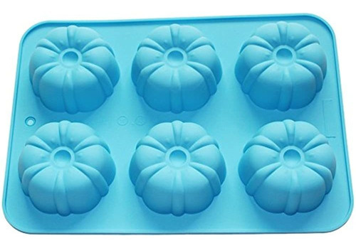 Xhaibei Calabaza Muffin Molde Cupcake Silicón Molde Jabón Ch