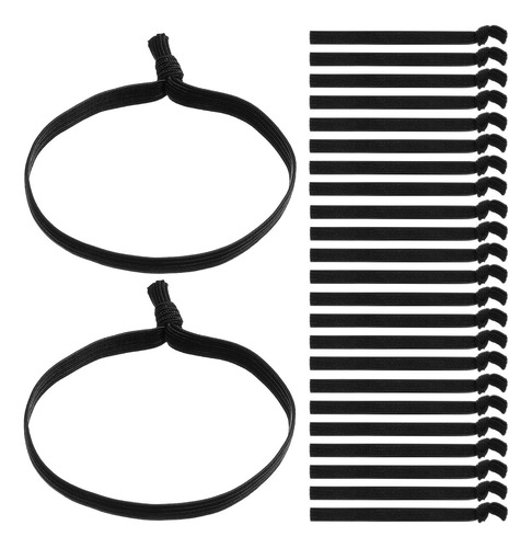 100 Peças De Elásticos De Cabelo Elásticos, Laços De Cabelo