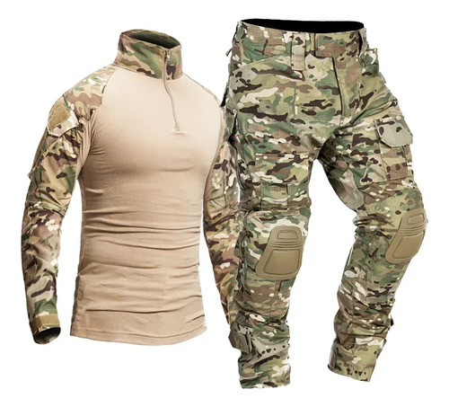 Camisas De Combate Táctico Para Hombre, Uniforme De Airsoft,