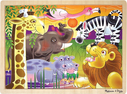 Rompecabezas Safari Marca Melissa And Doug