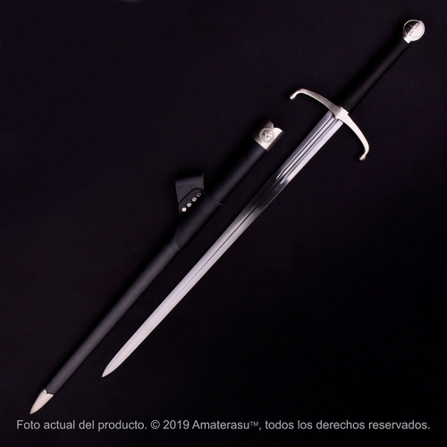Imagen 4 de 9 de Espada Medieval Cruzada Beowulf Full Tang Filo Extremo