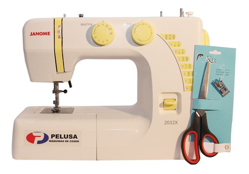 Imagen 5 de 10 de Janome 2032x + Tijera Y Falso Overlock De Regalo!!!!! Gtía.