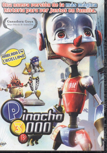 Pinocho 3000 K - Dvd Nuevo Original Cerrado - Mcbmi