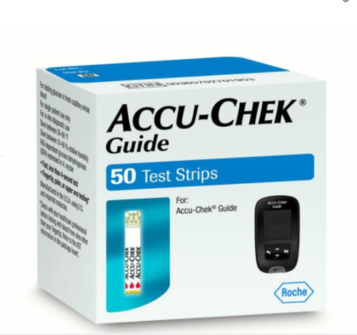 Test Strips Accu-check Guide Por 50u.