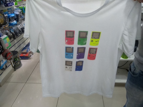 Camiseta Camisa Game Boy Nintendo