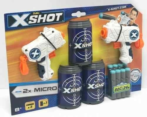 X-shot Excel Pistola X 2 Dardos Y Tachos 24 Mts Cod 01160