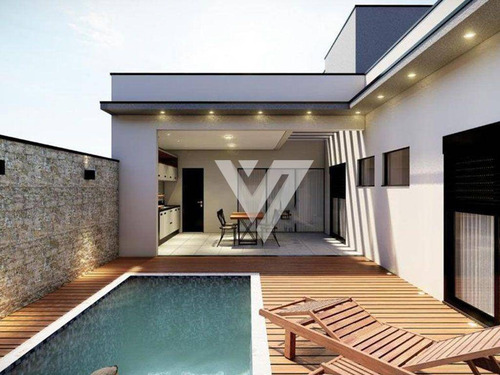 Imagem 1 de 10 de Casa Com 3 Dormitórios À Venda, 170 M² Por R$ 989.000,00 - Condominio Le France - Sorocaba/sp - Ca1957