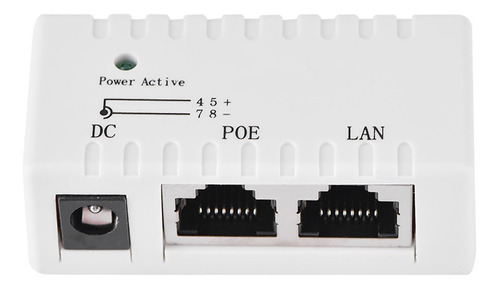 Poe Splitter Power Over Ethernet Inyector Adaptador Para Lan