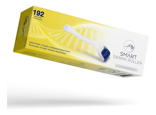 Imagem 3 de 4 de Derma Roller Smart Gr Microagulhamento 1,00mm C/ 192 Agulhas