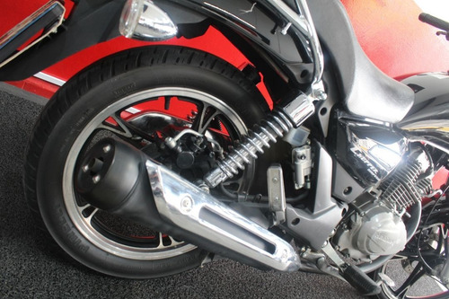 Imagem 8 de 11 de Haojue Chopper Road 150 2021 Preta Preto