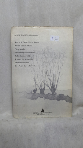 Livro Encontro No Nevoeiro - J. M. Simmel - Editora Nova Fronteira (Usado)