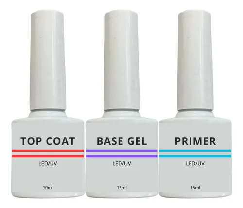 comprar Kit Top Coat - Primer - Base Pu002F Gel Uv Da Marca X&d Manicure Cor Transparente comprar Kit Top Coat - Primer - Base Pu002F Gel Uv Da Marca X&d Manicure Cor Transparente
