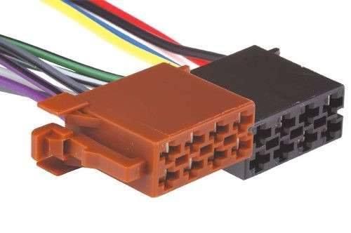 Chicote Plug Conector Iso 16 Vias Fêmea Universal Pct 10 Pçs