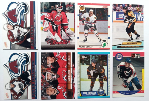Cartas Colección Hockey Gretzky Messier Patín Hielo Nhl