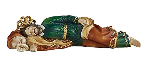 Dormir Católica San José Figura Figura De Resina 6 Pulgadas